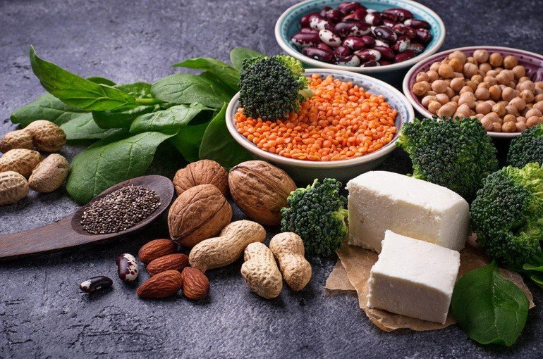 Продукты для веганов: источники белка, витаминов B12 и D